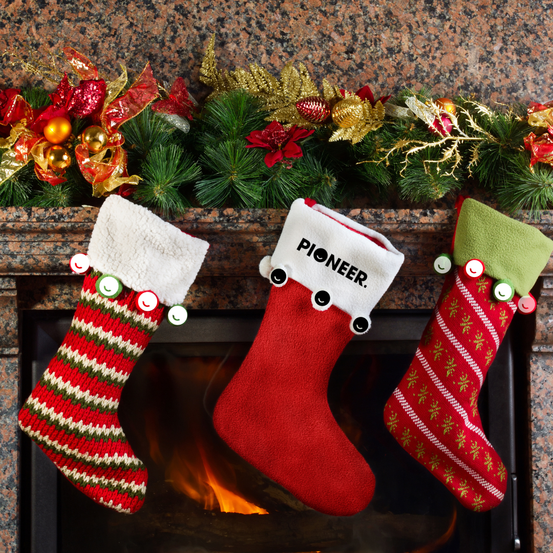 Christmas stocking gifts for eco-conscious people from Pioneer Clothing 