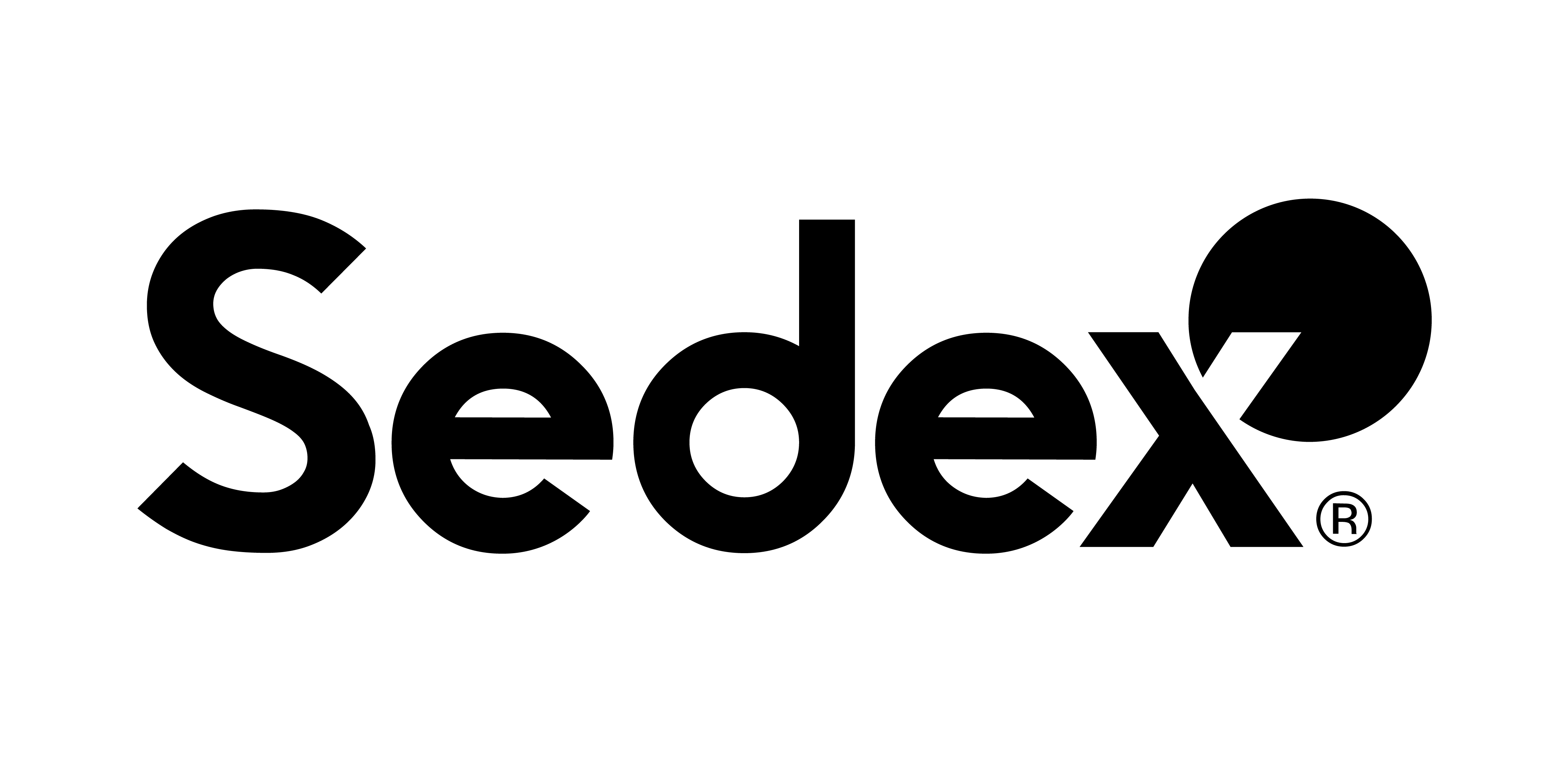 Logo of Sedex in black