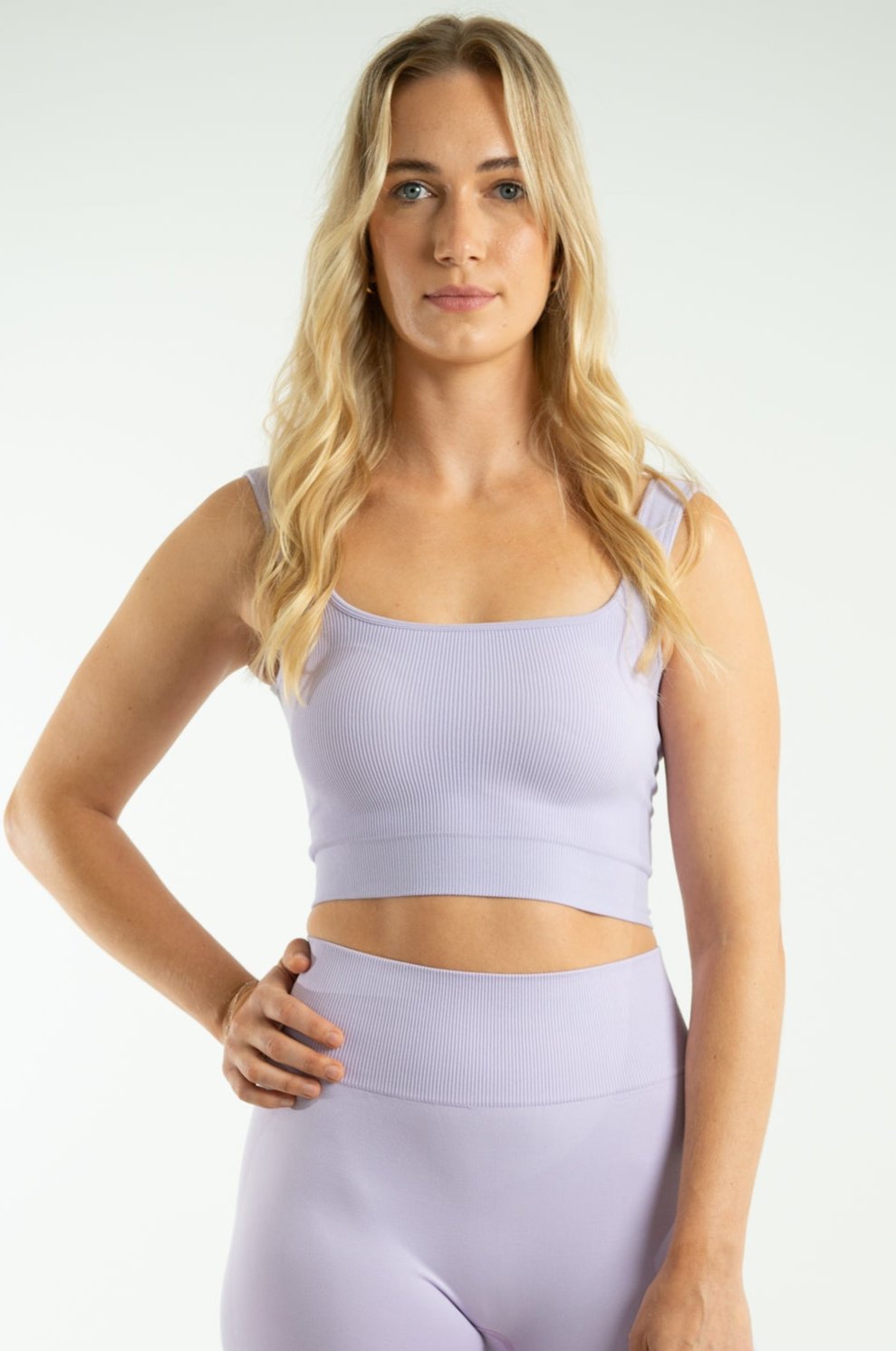 High-quality, affordable Seamless Vest Top made with durable Q-NOVA® fabric. Versatile, supportive, and perfect for workouts or daily wear.