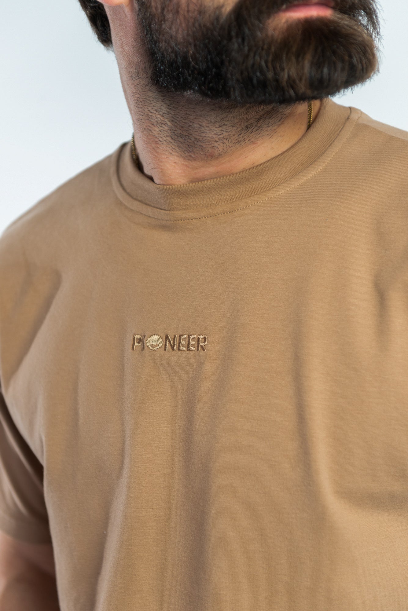 Hazelnut  Tshirt made from sustainable eco-friendly materials