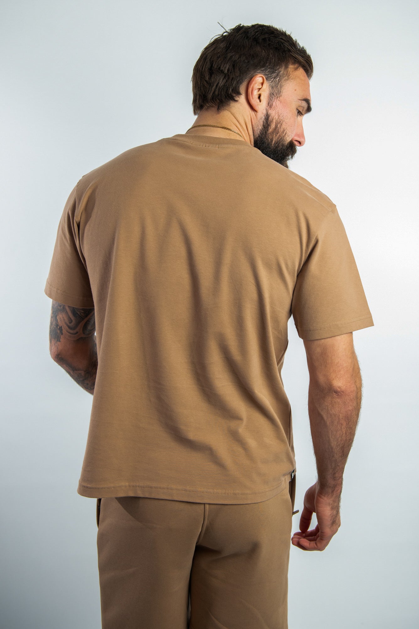 Hazelnut  Tshirt made from sustainable eco-friendly materials