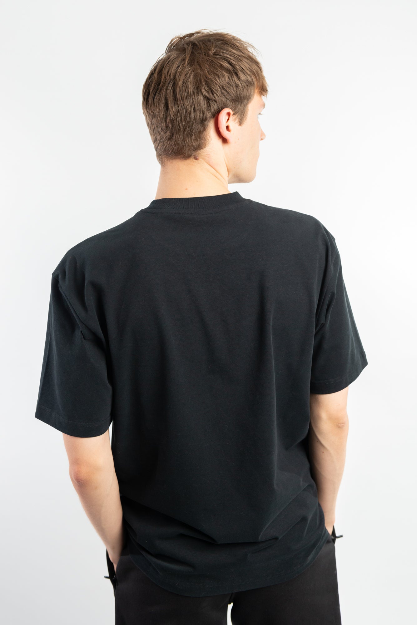 Black Tshirt made from sustainable eco-friendly materials