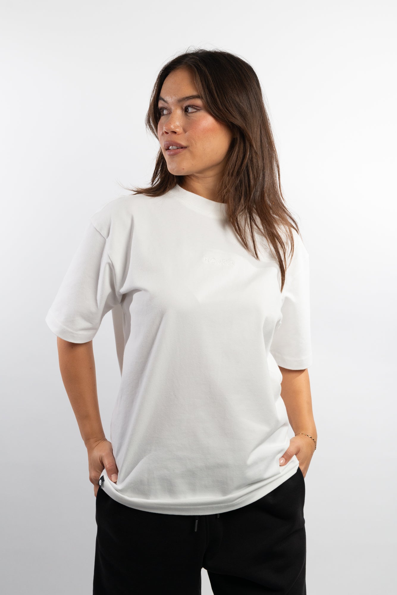 White Tshirt made from sustainable eco-friendly materials