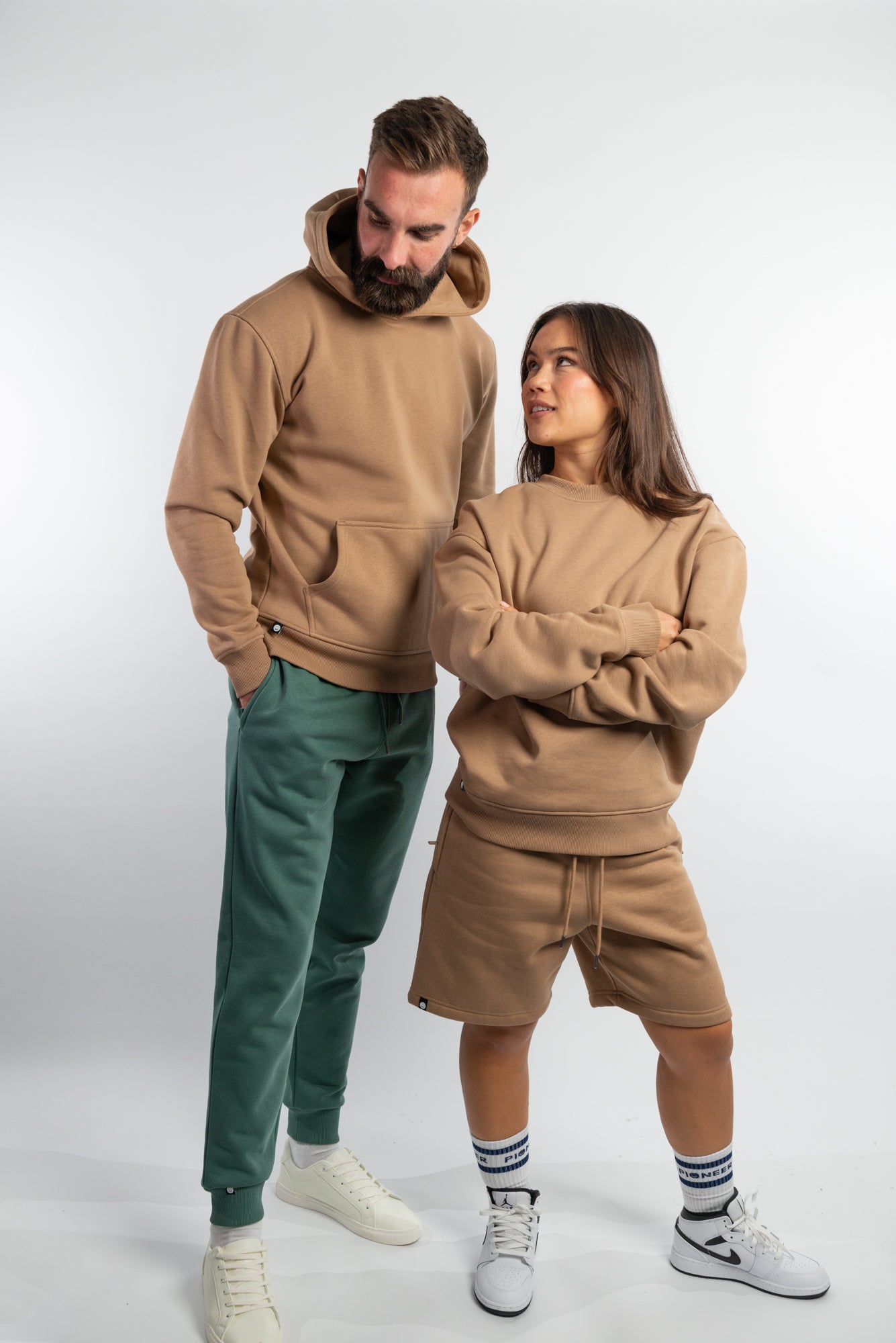 Pioneer-732 Hazelnut Sweatshirts