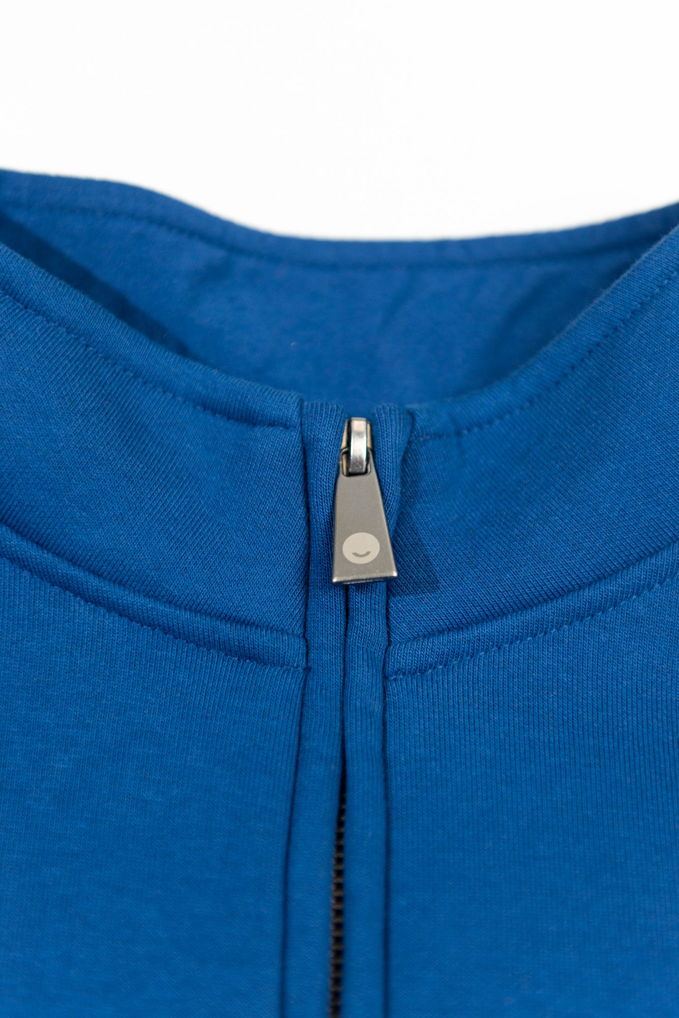 Navy Quarter Zip Top made from sustainable eco-friendly materials