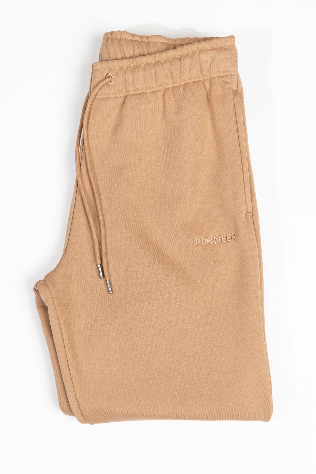 Hazelnut Joggers made with organic cotton and recycled materials