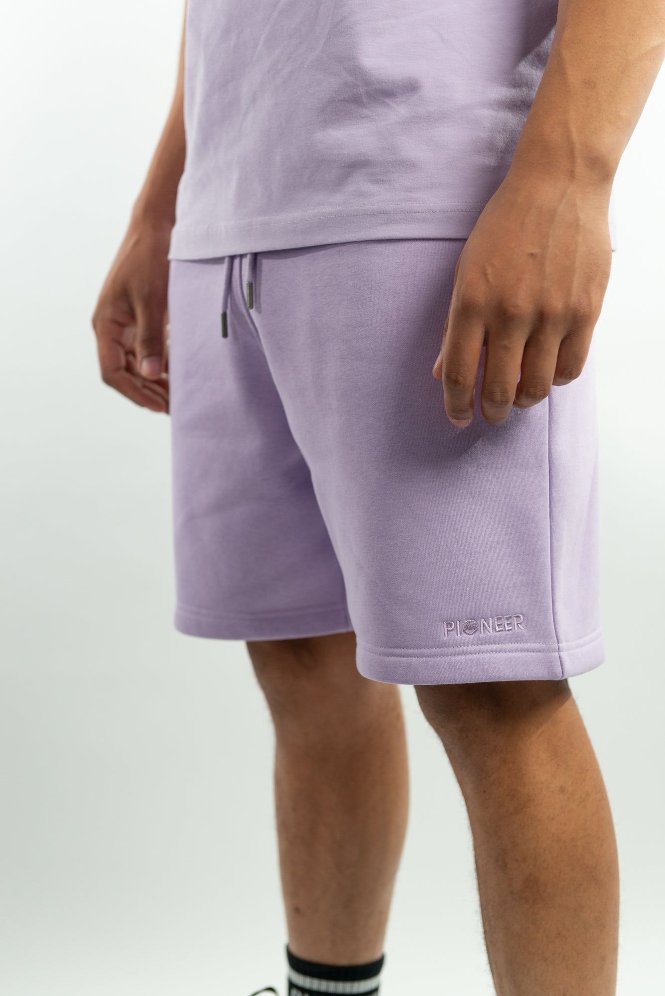 Orchid Petal Shorts made with organic cotton and recycled materials